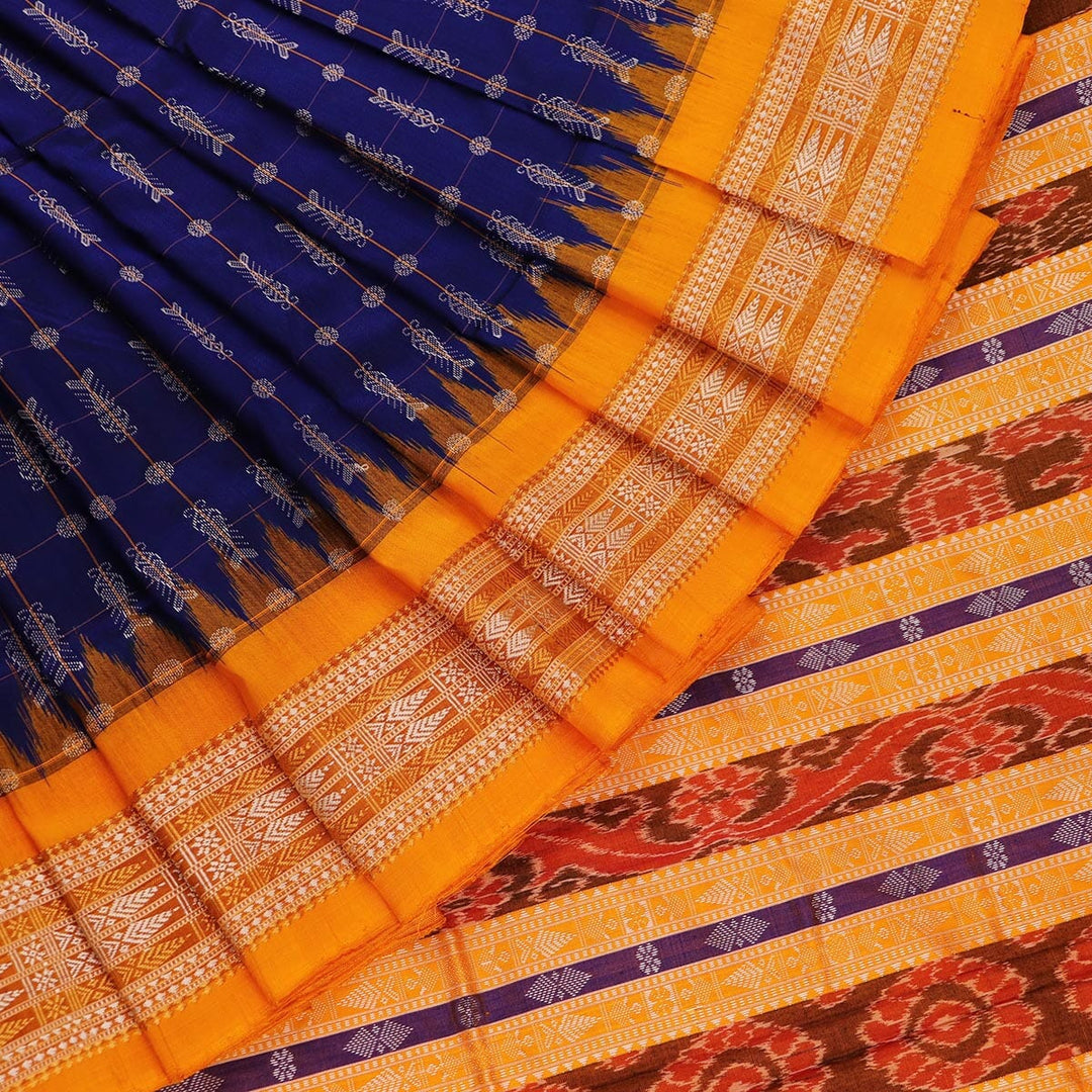 Handloom Sambalpuri Ikkat Silk Saree Handloom Saree_Sambalpuri Silk Priyadarshini Handloom