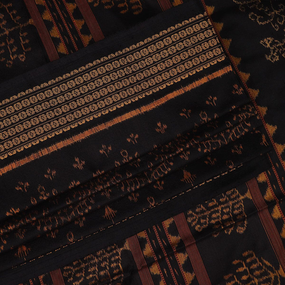 Handloom Sambalpuri Ikkat Silk Saree Handloom Saree_Sambalpuri Silk Priyadarshini Handloom