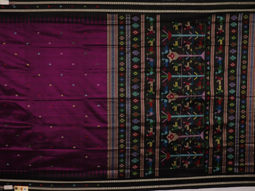 Handloom Sambalpuri Ikkat Silk Saree Handloom Saree_Sambalpuri Silk Priyadarshini Handloom
