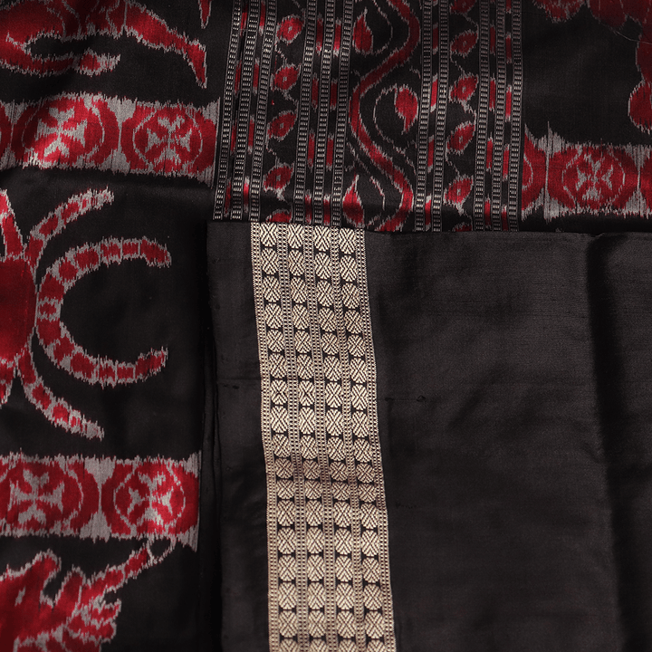 Handloom Sambalpuri Ikkat Silk Saree Handloom Saree_Sambalpuri Silk Priyadarshini Handloom