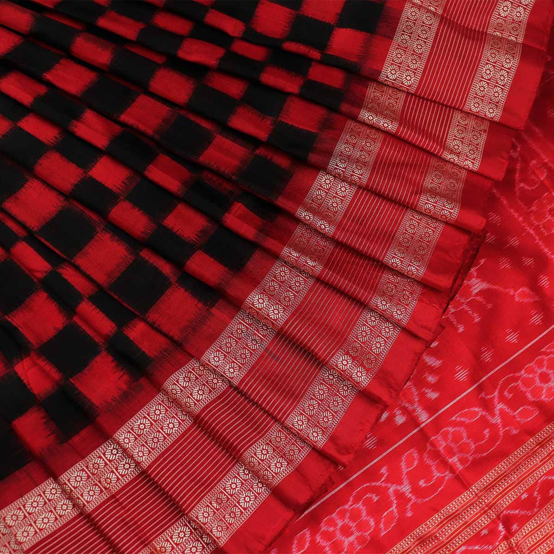 Handloom Sambalpuri Ikkat Silk Saree Handloom Saree_Sambalpuri Silk Priyadarshini Handloom 