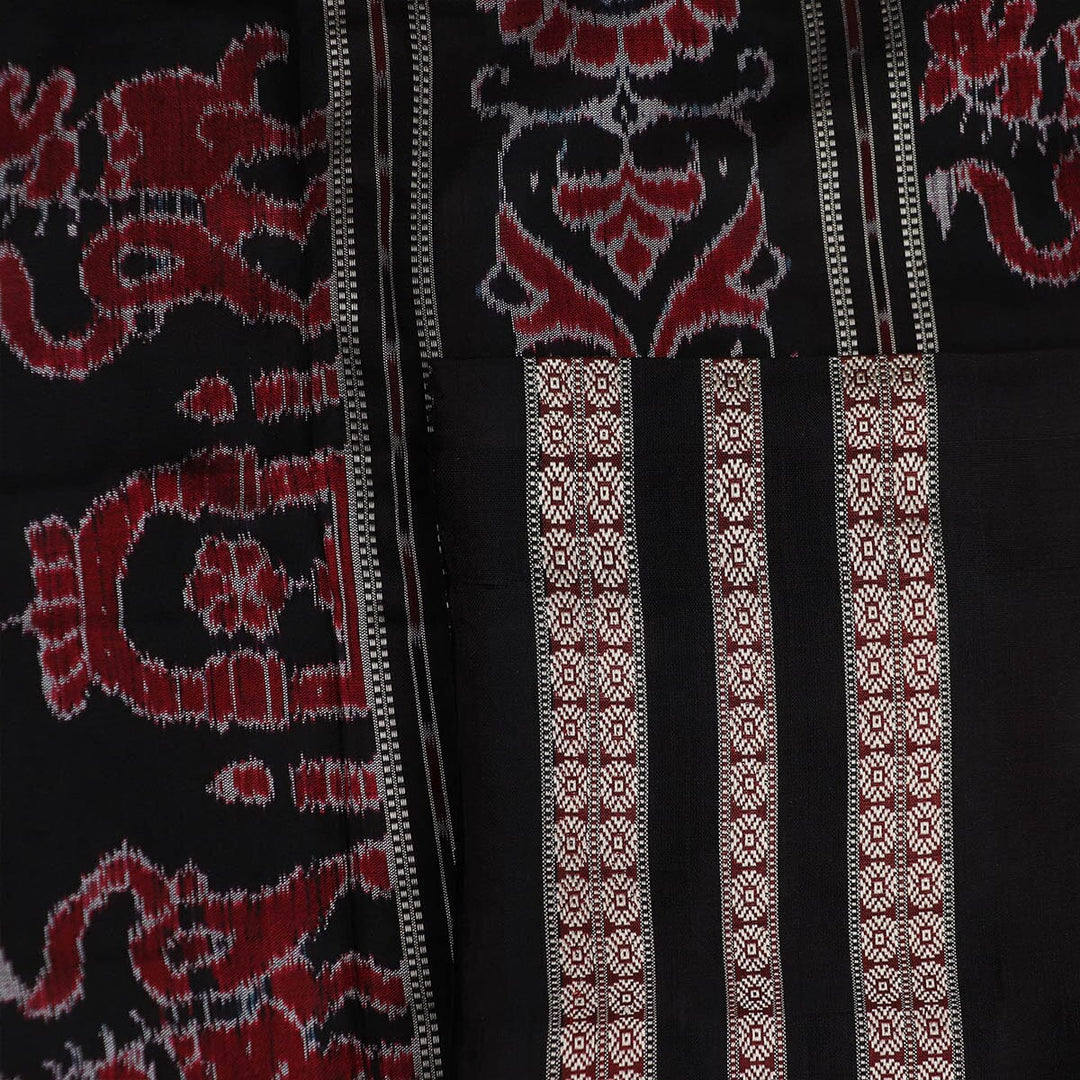 Handloom Sambalpuri Ikkat Silk Saree Handloom Saree_Sambalpuri Silk Priyadarshini Handloom