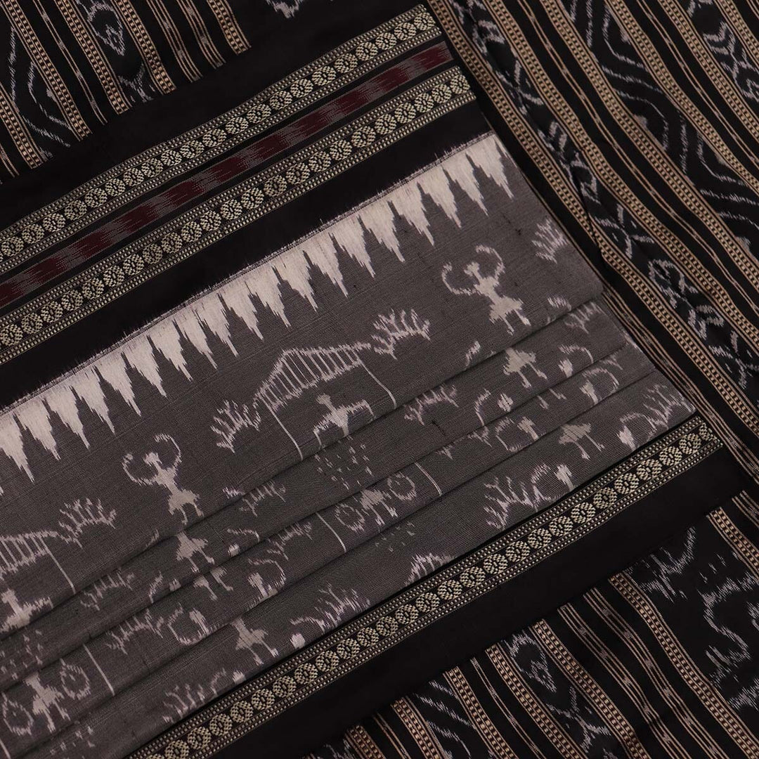 Handloom Sambalpuri Ikkat Silk Saree Handloom Saree_Sambalpuri Silk Priyadarshini Handloom