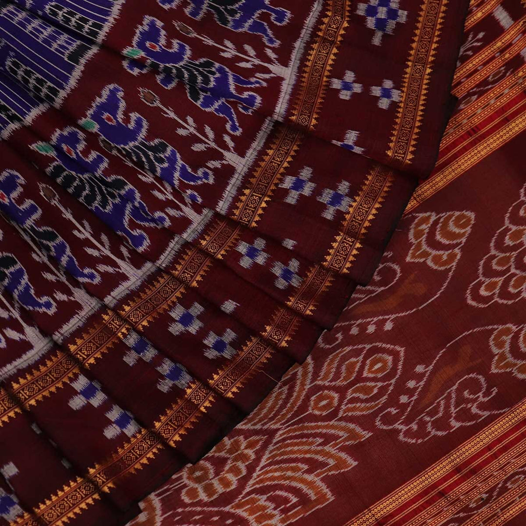 Handloom Sambalpuri Ikkat Silk Saree Handloom Saree_Sambalpuri Silk Priyadarshini Handloom