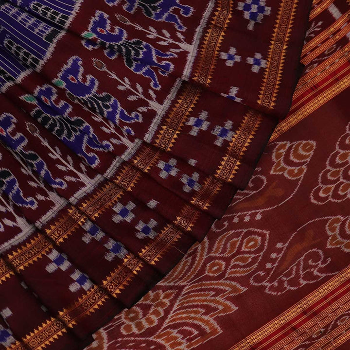 Handloom Sambalpuri Ikkat Silk Saree Handloom Saree_Sambalpuri Silk Priyadarshini Handloom