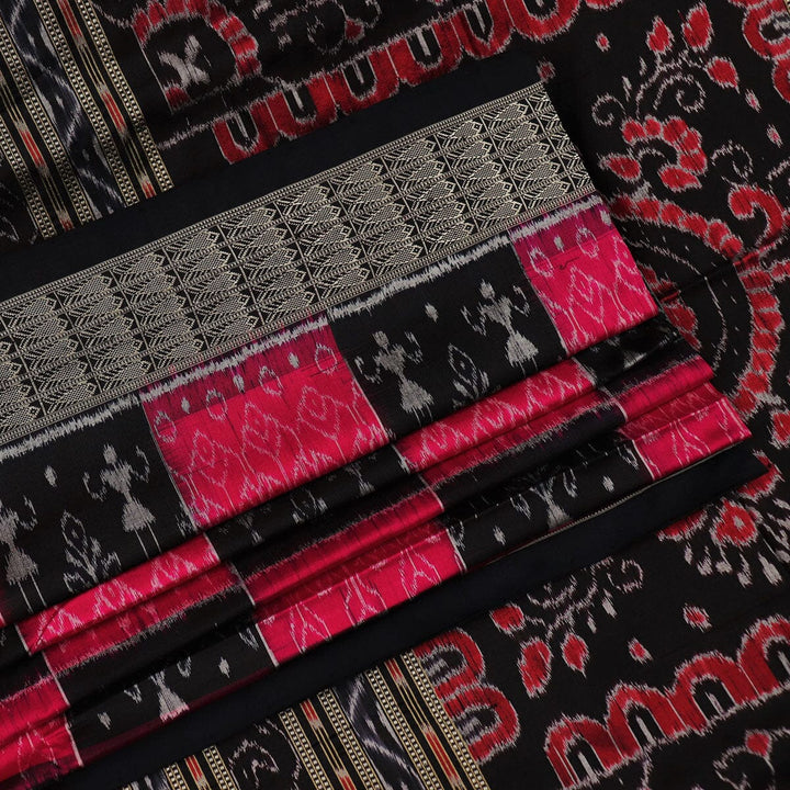Handloom Sambalpuri Ikkat Silk Saree Handloom Saree_Sambalpuri Silk Priyadarshini Handloom