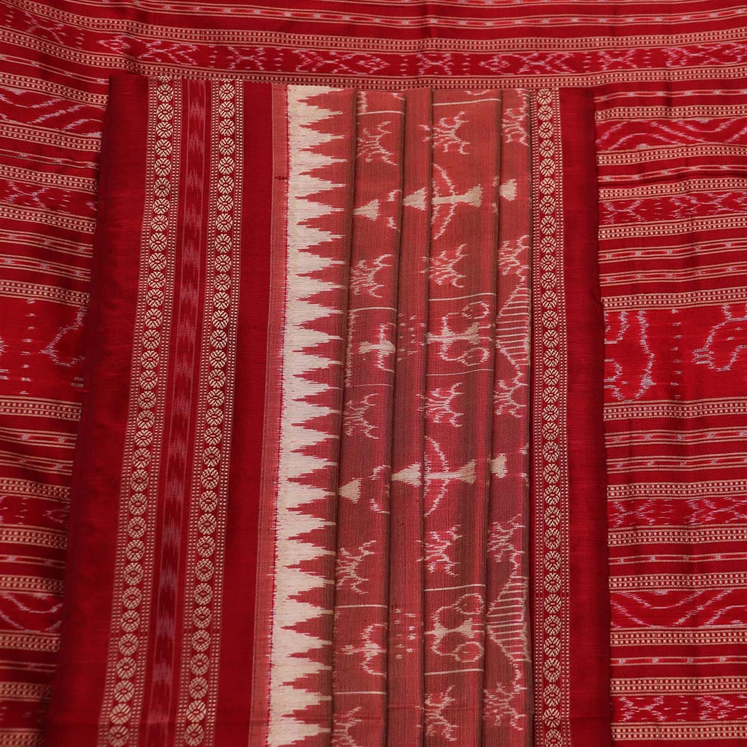 Handloom Sambalpuri Ikkat Silk Saree Handloom Saree_Sambalpuri Silk Priyadarshini Handloom