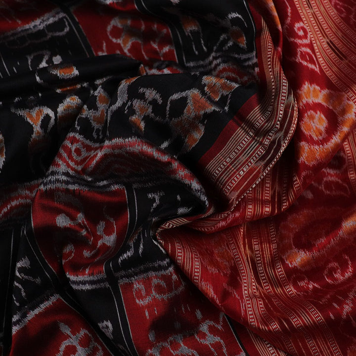 Handloom Sambalpuri Ikkat Silk Saree Handloom Saree_Sambalpuri Silk Priyadarshini Handloom