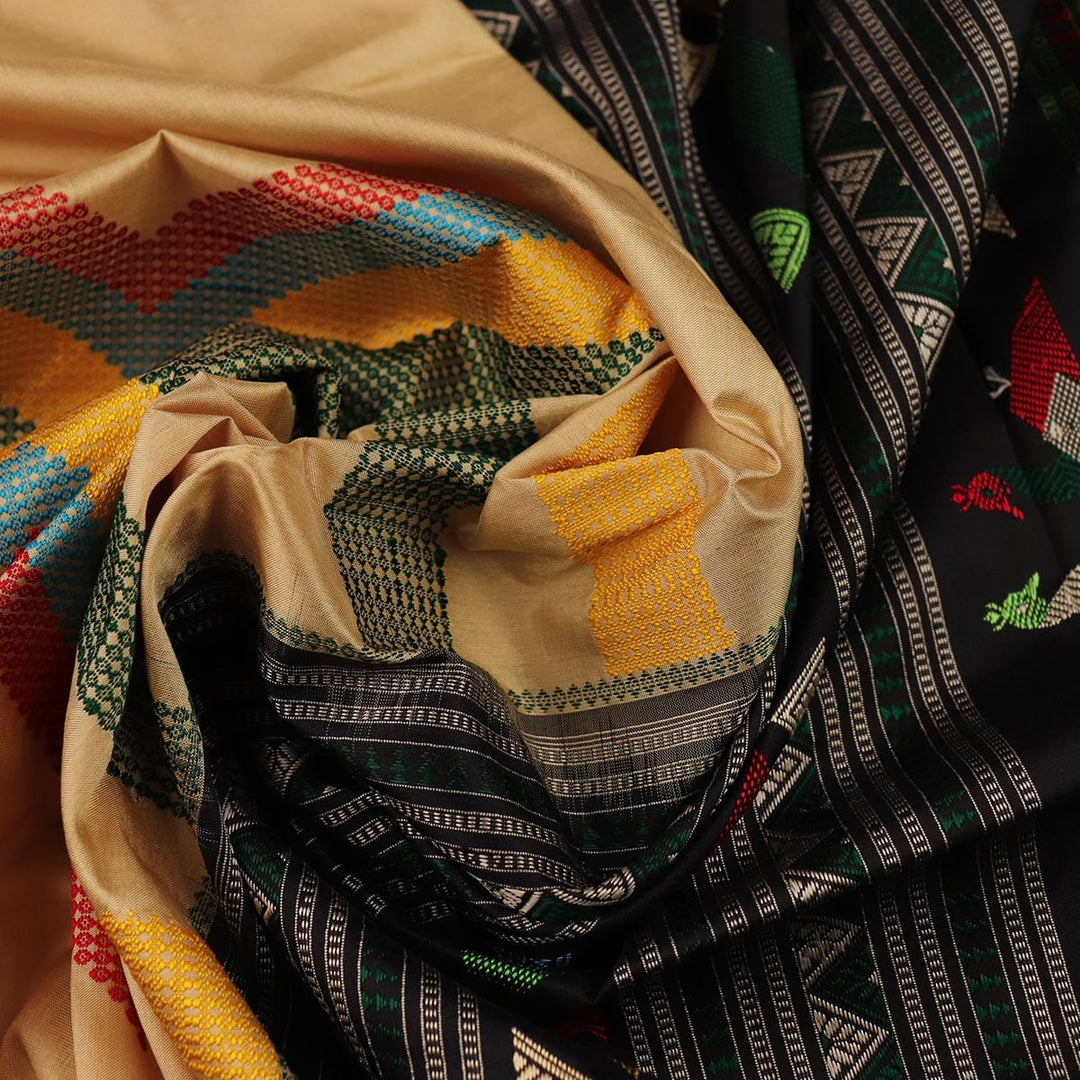 Handloom Sambalpuri Ikkat Silk Saree Handloom Saree_Sambalpuri Silk Priyadarshini Handloom