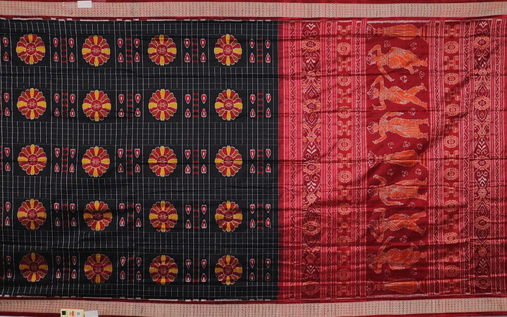 Handloom Sambalpuri Ikkat Silk Saree Handloom Saree_Sambalpuri Silk Priyadarshini Handloom