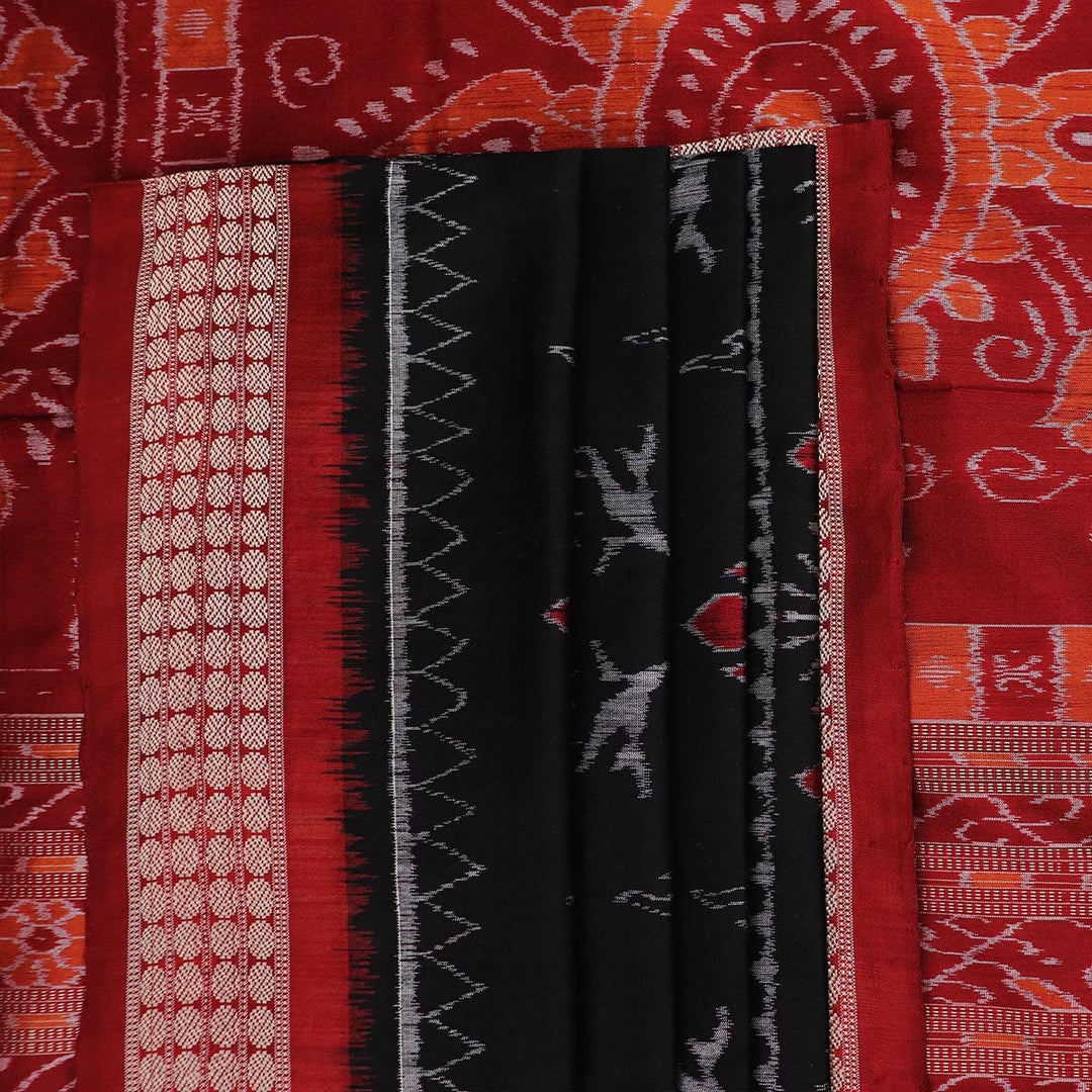 Handloom Sambalpuri Ikkat Silk Saree Handloom Saree_Sambalpuri Silk Priyadarshini Handloom