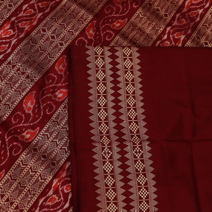 Handloom Sambalpuri Ikkat Silk Saree Handloom Saree_Sambalpuri Silk Priyadarshini Handloom