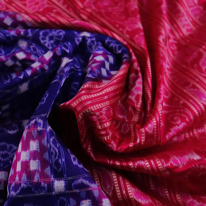 Handloom Sambalpuri Ikkat Silk Saree Handloom Saree_Sambalpuri Silk Priyadarshini Handloom
