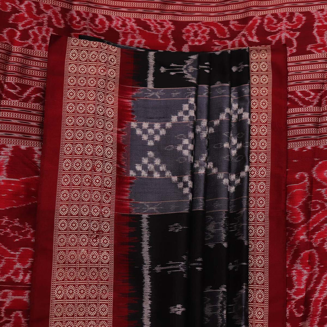 Handloom Sambalpuri Ikkat Silk Saree Handloom Saree_Sambalpuri Silk Priyadarshini Handloom