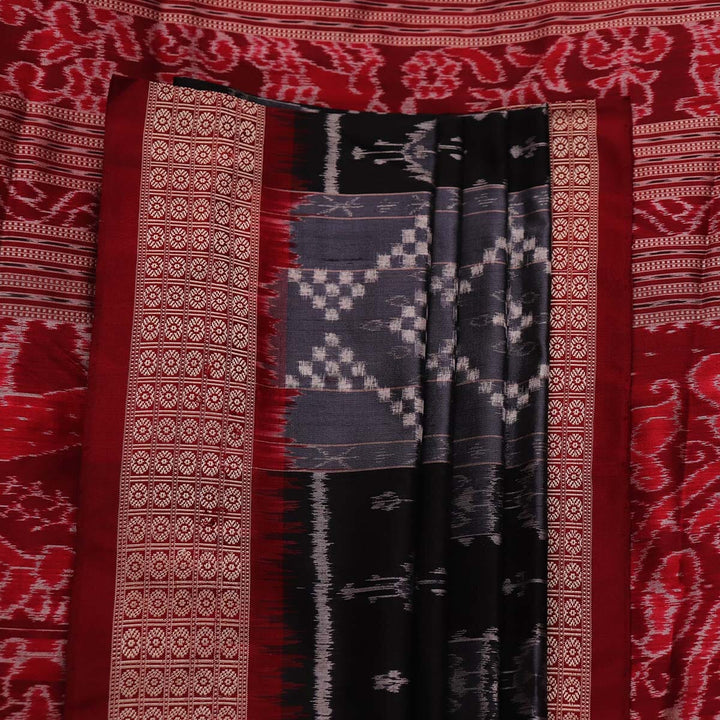 Handloom Sambalpuri Ikkat Silk Saree Handloom Saree_Sambalpuri Silk Priyadarshini Handloom