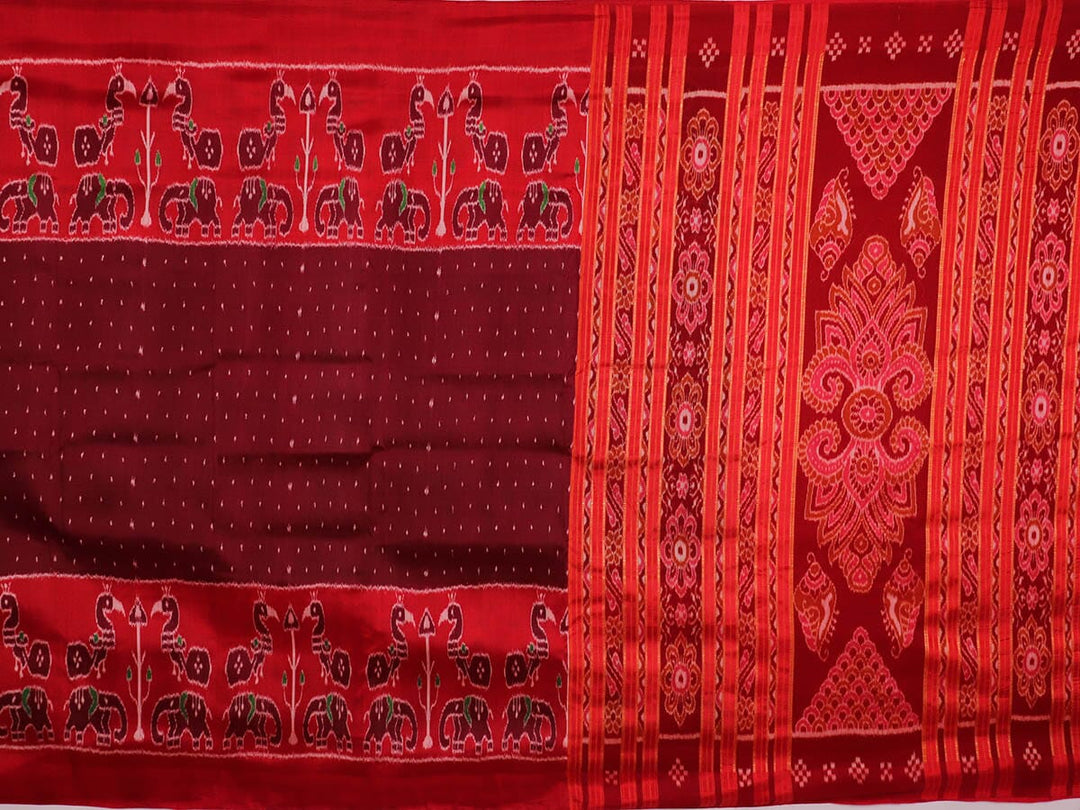 Handloom Sambalpuri Ikkat Silk Saree Handloom Saree_Sambalpuri Silk Priyadarshini Handloom