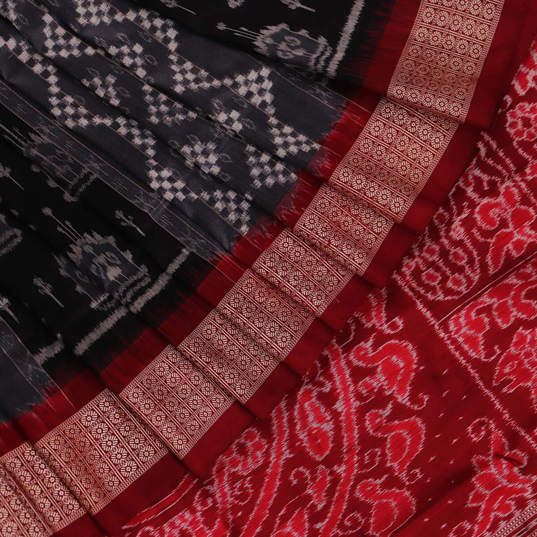 Handloom Sambalpuri Ikkat Silk Saree Handloom Saree_Sambalpuri Silk Priyadarshini Handloom 