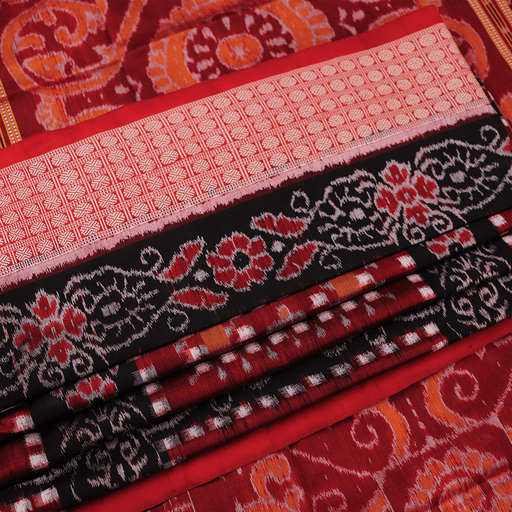 Handloom Sambalpuri Ikkat Silk Saree Handloom Saree_Sambalpuri Silk Priyadarshini Handloom