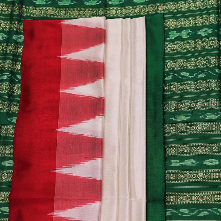 Handloom Sambalpuri Ikkat Silk Saree Handloom Saree_Sambalpuri Silk Priyadarshini Handloom
