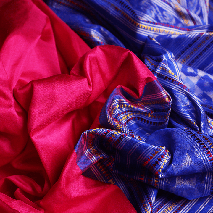 Handloom Sambalpuri Ikkat Silk Saree Handloom Saree_Sambalpuri Silk Priyadarshini Handloom