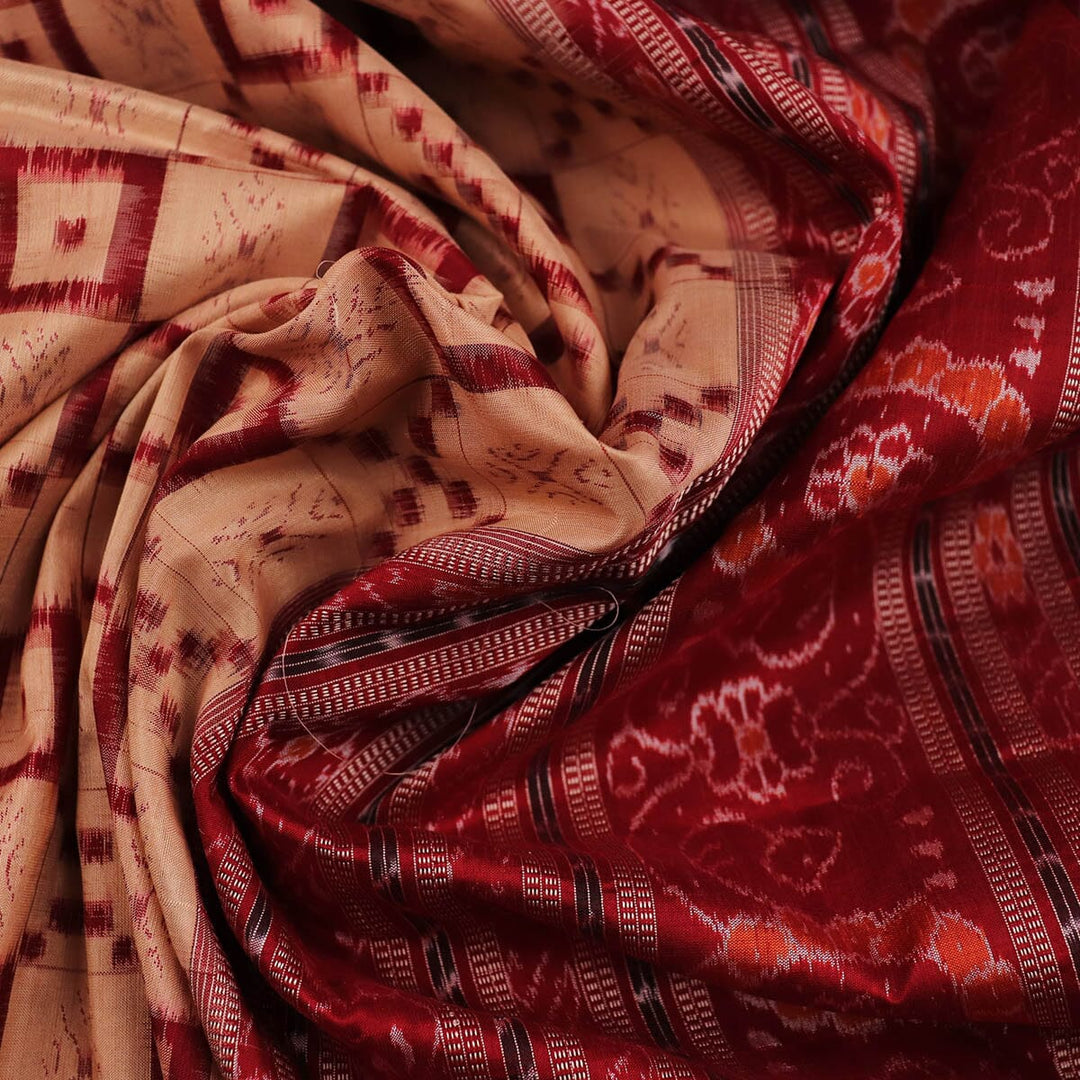 Handloom Sambalpuri Ikkat Silk Saree Handloom Saree_Sambalpuri Silk Priyadarshini Handloom