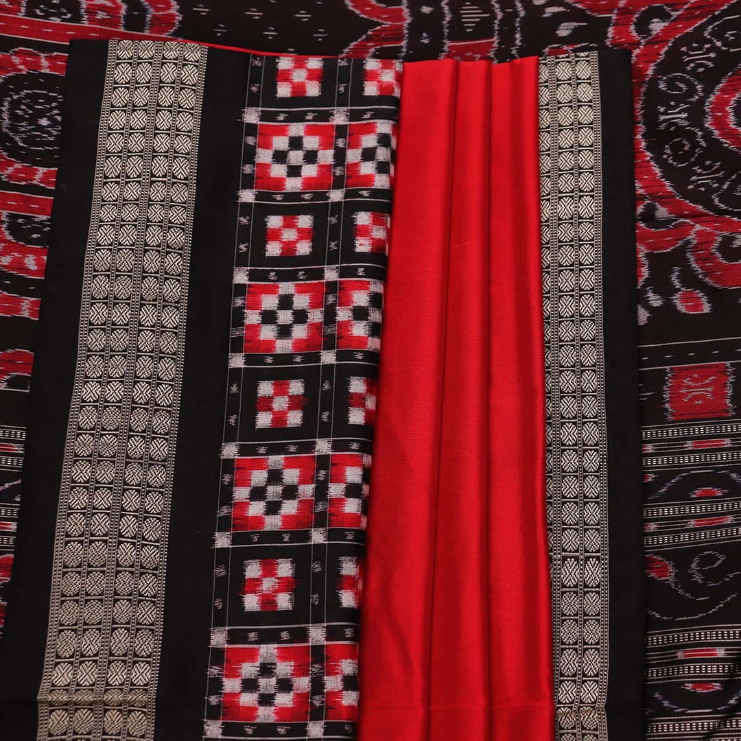 Handloom Sambalpuri Ikkat Silk Saree Handloom Saree_Sambalpuri Silk Priyadarshini Handloom