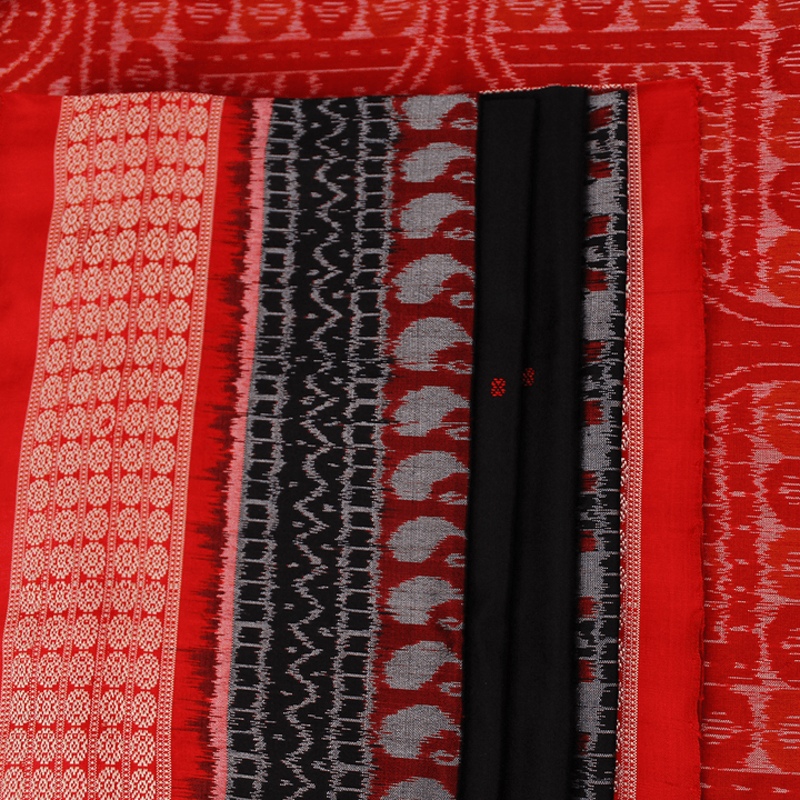 Handloom Sambalpuri Ikkat Silk Saree Handloom Saree_Sambalpuri Silk Priyadarshini Handloom