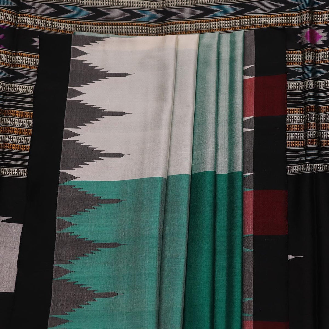 Handloom Sambalpuri Ikkat Silk Saree Handloom Saree_Sambalpuri Silk Priyadarshini Handloom