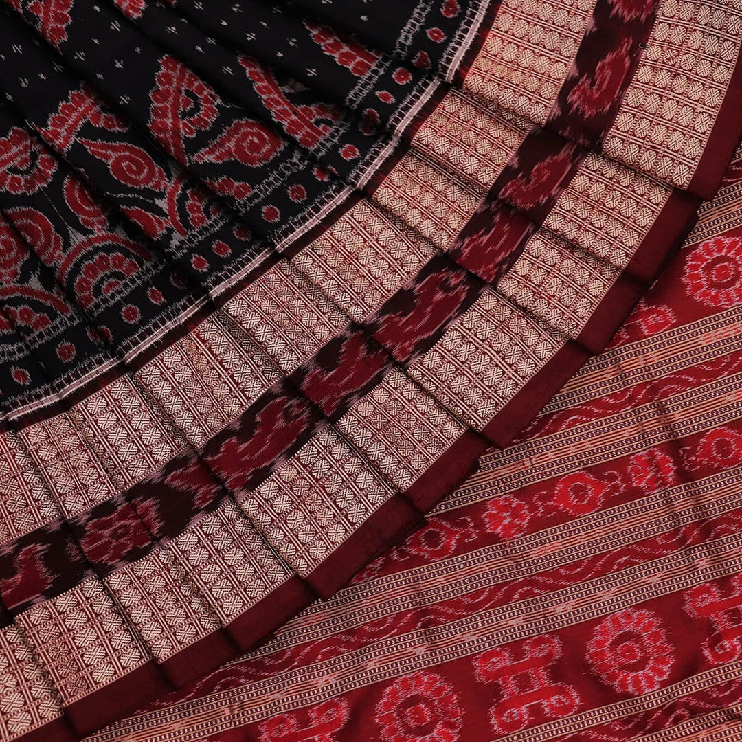 Handloom Sambalpuri Ikkat Silk Saree Handloom Saree_Sambalpuri Silk Priyadarshini Handloom