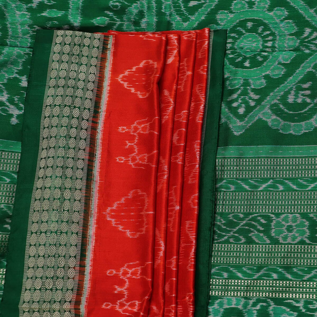 Handloom Sambalpuri Ikkat Silk Saree Handloom Saree_Sambalpuri Silk Priyadarshini Handloom
