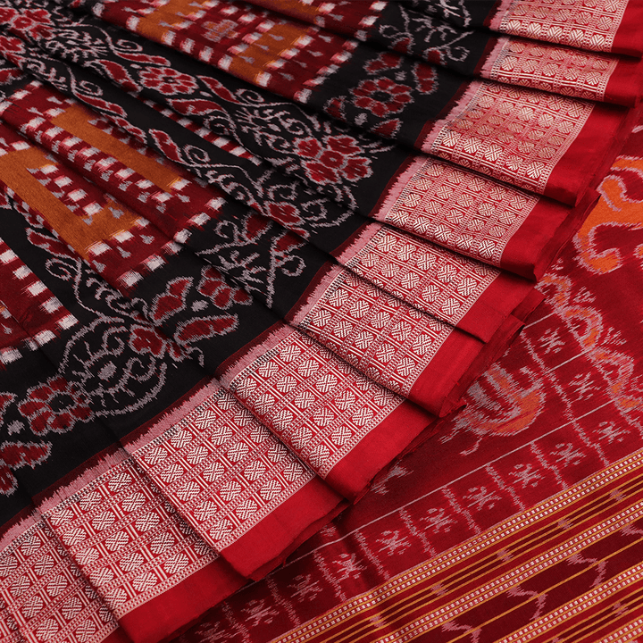 Handloom Sambalpuri Ikkat Silk Saree Handloom Saree_Sambalpuri Silk Priyadarshini Handloom