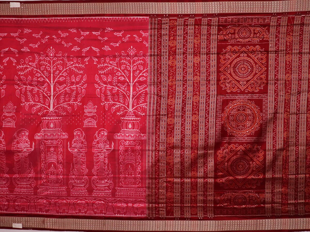 Handloom Sambalpuri Ikkat Silk Saree Handloom Saree_Sambalpuri Silk Priyadarshini Handloom
