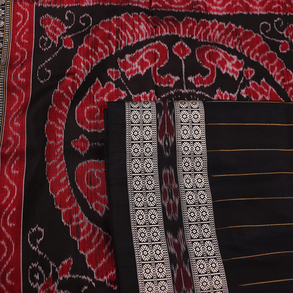 Handloom Sambalpuri Ikkat Silk Saree Handloom Saree_Sambalpuri Silk Priyadarshini Handloom