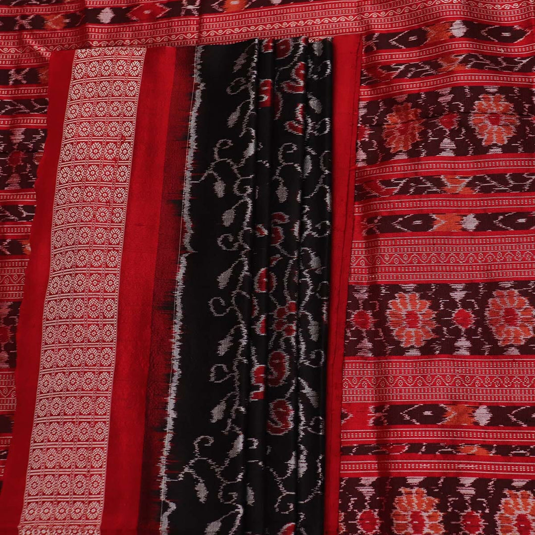Handloom Sambalpuri Ikkat Silk Saree Handloom Saree_Sambalpuri Silk Priyadarshini Handloom