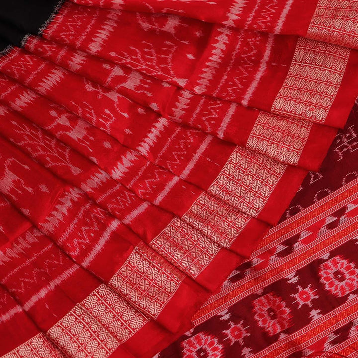 Handloom Sambalpuri Ikkat Silk Saree Handloom Saree_Sambalpuri Silk Priyadarshini Handloom