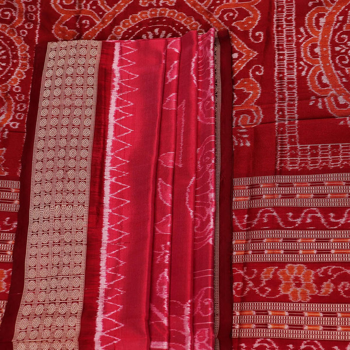 Handloom Sambalpuri Ikkat Silk Saree Handloom Saree_Sambalpuri Silk Priyadarshini Handloom