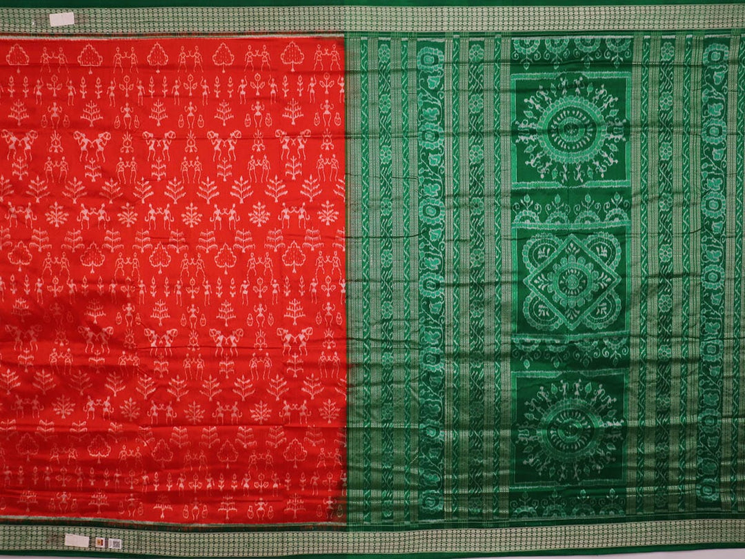 Handloom Sambalpuri Ikkat Silk Saree Handloom Saree_Sambalpuri Silk Priyadarshini Handloom