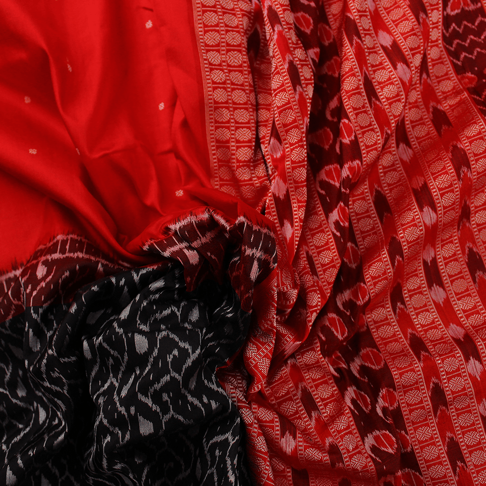 Handloom Sambalpuri Ikkat Silk Saree Handloom Saree_Sambalpuri Silk Priyadarshini Handloom