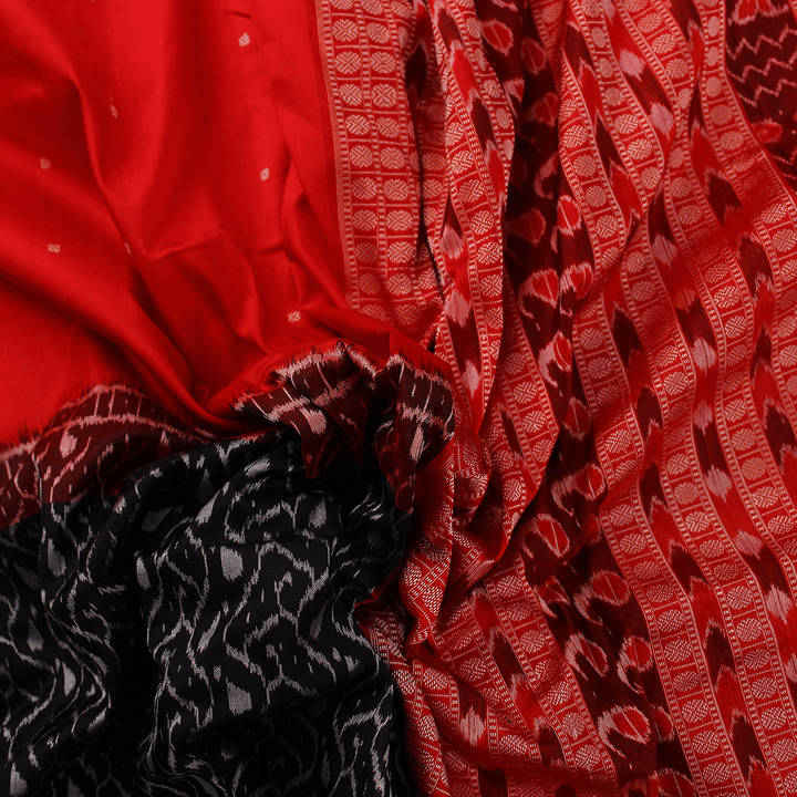 Handloom Sambalpuri Ikkat Silk Saree Handloom Saree_Sambalpuri Silk Priyadarshini Handloom