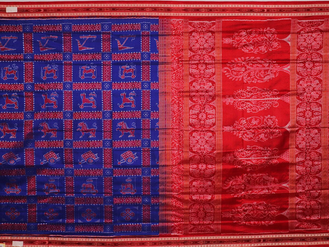 Handloom Sambalpuri Ikkat Silk Saree Handloom Saree_Sambalpuri Silk Priyadarshini Handloom