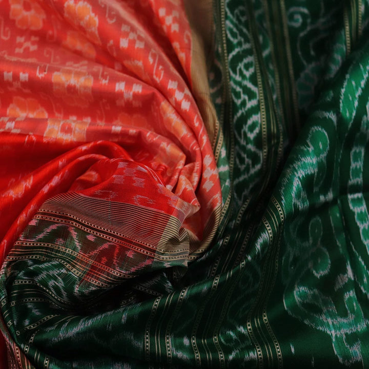 Handloom Sambalpuri Ikkat Silk Saree Handloom Saree_Sambalpuri Silk Priyadarshini Handloom