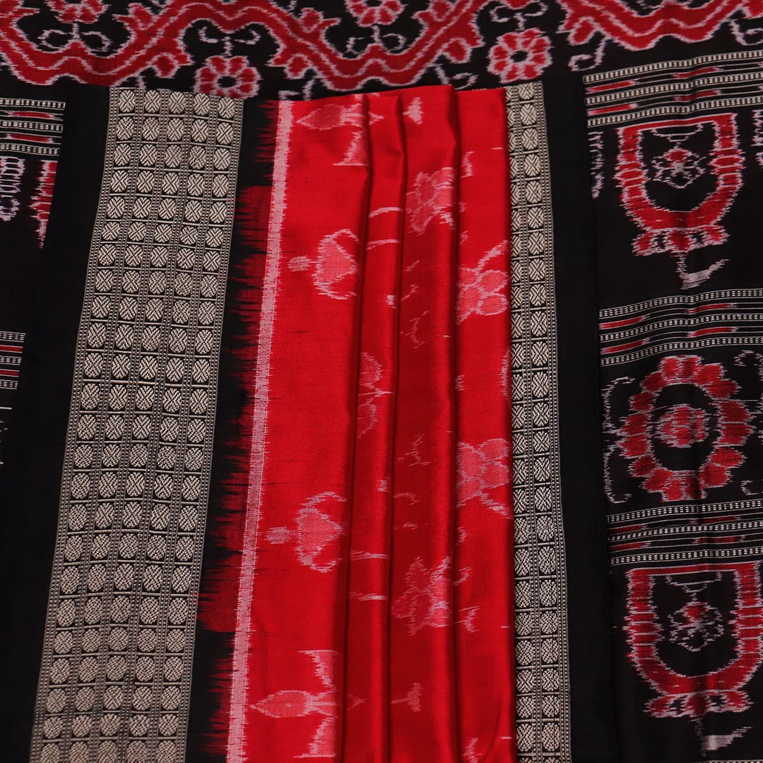 Handloom Sambalpuri Ikkat Silk Saree Handloom Saree_Sambalpuri Silk Priyadarshini Handloom