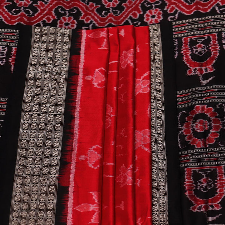 Handloom Sambalpuri Ikkat Silk Saree Handloom Saree_Sambalpuri Silk Priyadarshini Handloom