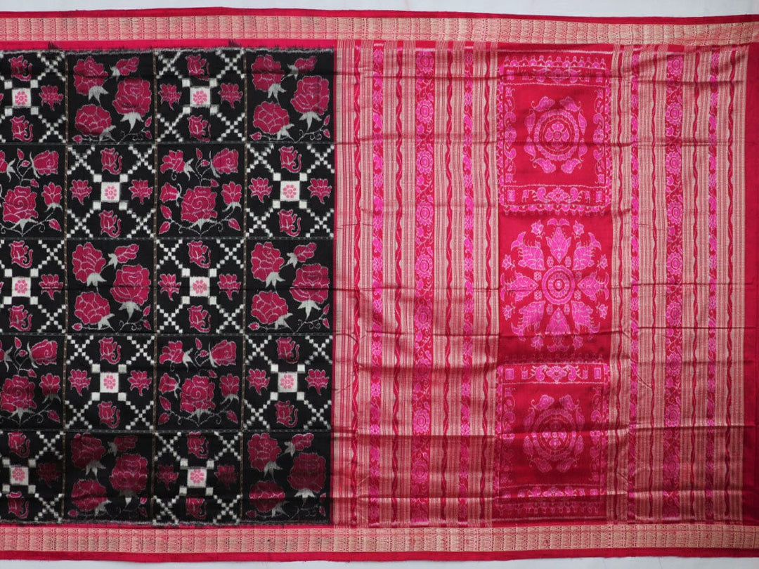 Handloom Sambalpuri Ikkat Silk Saree Handloom Saree_Sambalpuri Silk Priyadarshini Handloom
