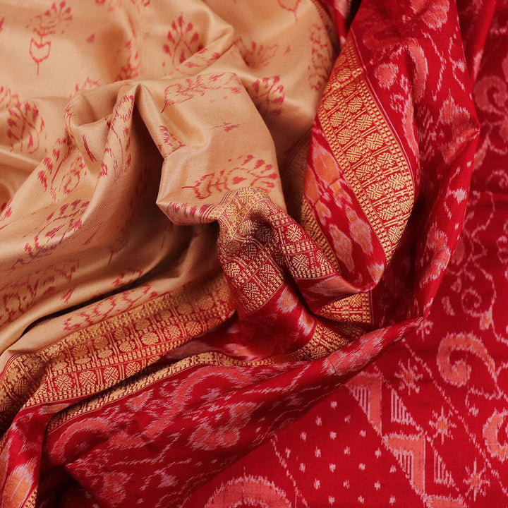Handloom Sambalpuri Ikkat Silk Saree Handloom Saree_Sambalpuri Silk Priyadarshini Handloom