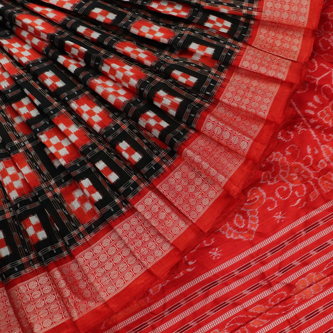 Handloom Sambalpuri Ikkat Silk Saree Handloom Saree_Sambalpuri Silk Priyadarshini Handloom