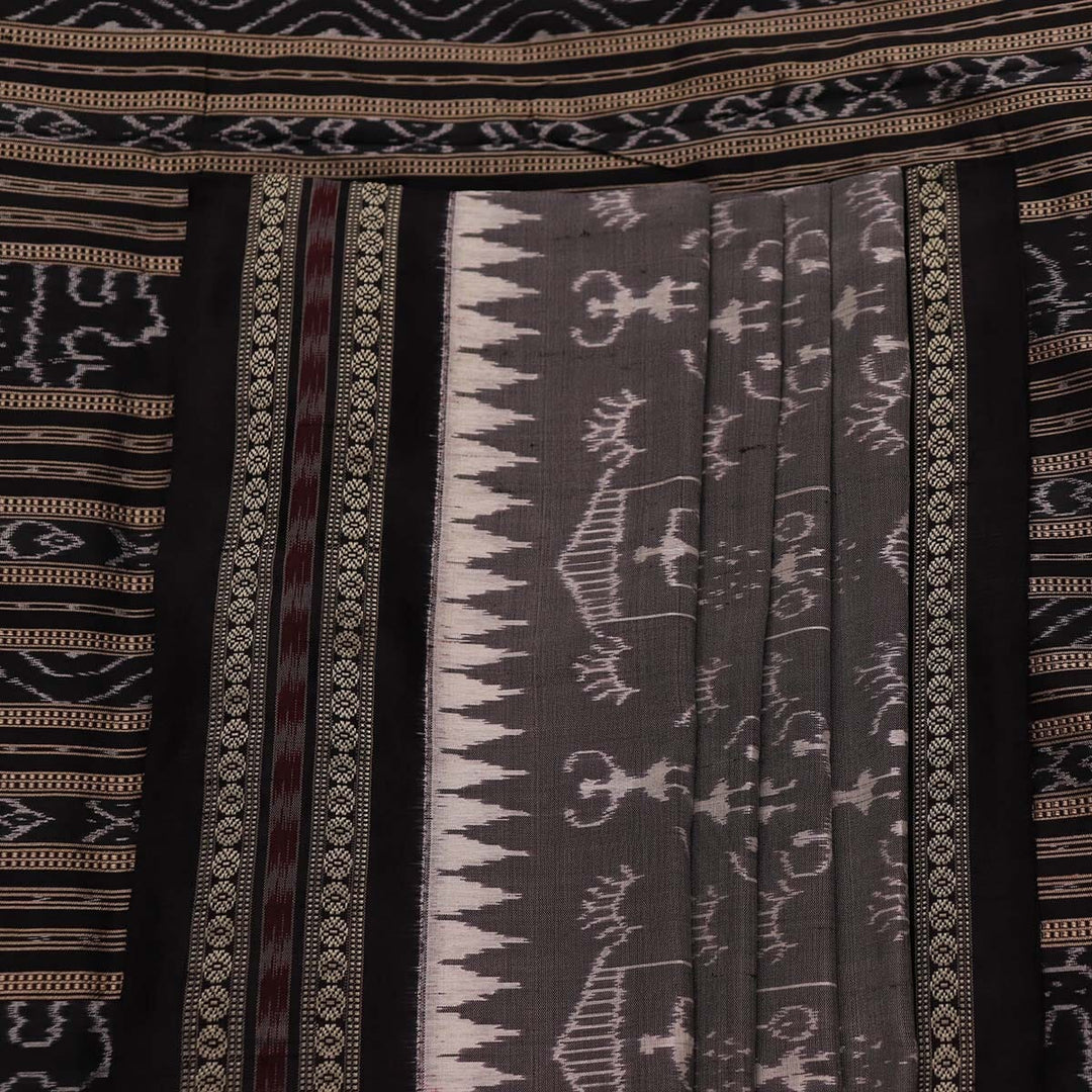 Handloom Sambalpuri Ikkat Silk Saree Handloom Saree_Sambalpuri Silk Priyadarshini Handloom