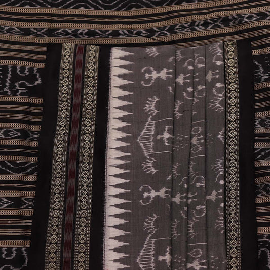 Handloom Sambalpuri Ikkat Silk Saree Handloom Saree_Sambalpuri Silk Priyadarshini Handloom