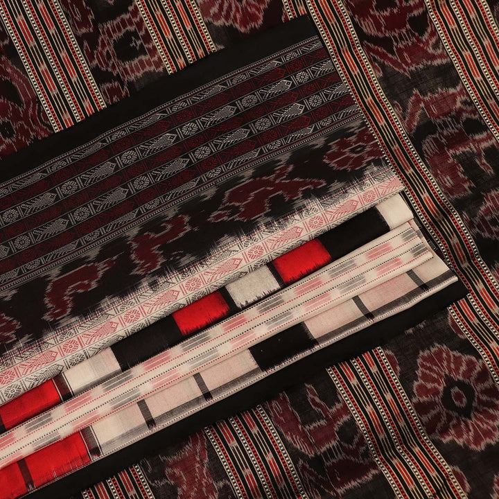 Handloom Sambalpuri Ikkat Silk Saree Handloom Saree_Sambalpuri Silk Priyadarshini Handloom