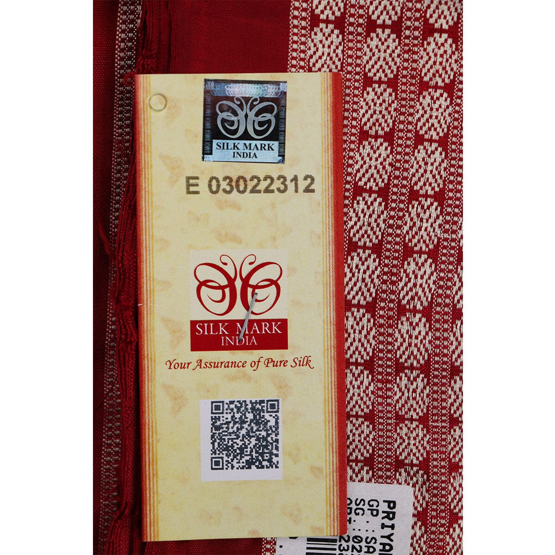 Handloom Sambalpuri Ikkat Silk Saree Handloom Saree_Sambalpuri Silk Priyadarshini Handloom